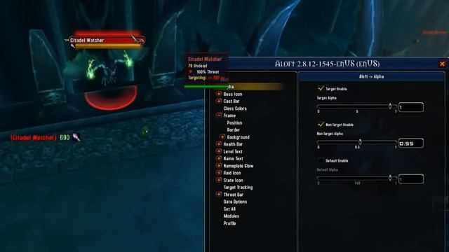 Aloft Addon Configuration for World of Warcraft смотреть онлайн