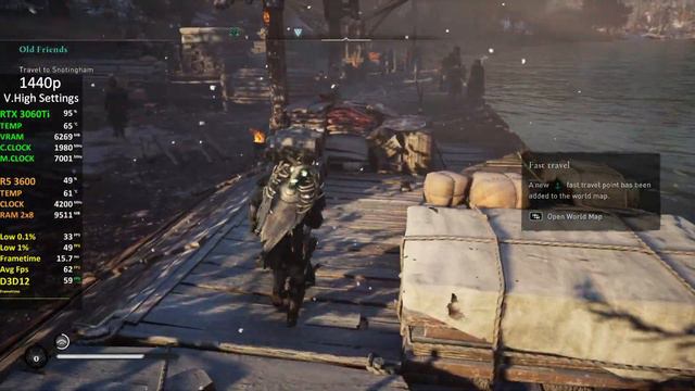 Assassin’s Creed Valhalla | Patch 1.1.1 | RTX 3060 Ti + Ryzen 5 3600 | 1080p - 1440p - 2160p | 2021 смотреть онлайн