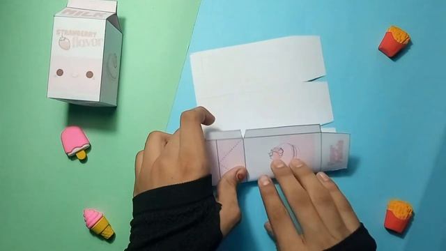 DIY paper cute milk box || Easy paper milk box ||origami milk box||Paper craft ||#mtr_art_and_craft смотреть онлайн