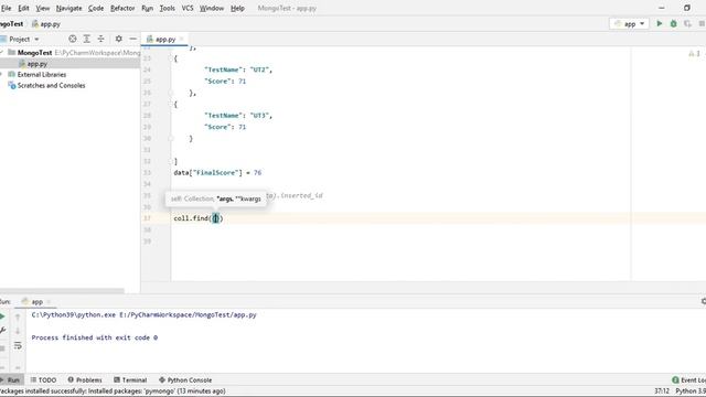 3. MongoDB Tutorial | Performing CRUD operations using Python смотреть онлайн
