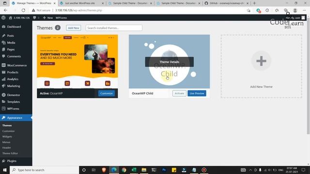 How to Install Ocean Wp Child theme ? Complete Ocean Wp Child theme Installation Guide in Hindi смотреть онлайн