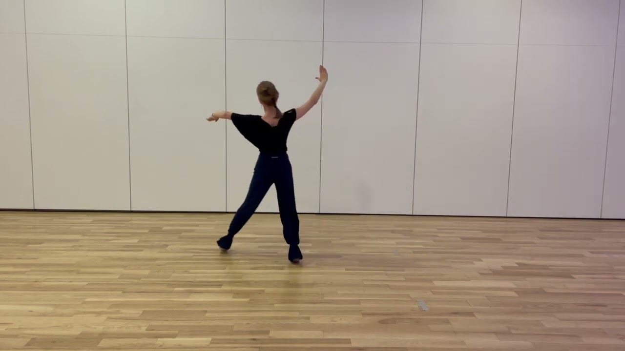 Turning Lock to right (Slow Waltz) ISTD/ Поворотный лок вправо (Медный Вальс) Империал смотреть онлайн