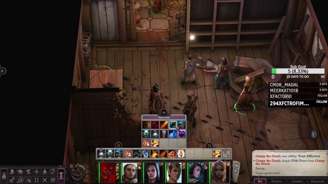 Pathfinder: Wrath of the Righteous - Gimpy the Damphir Oracle of DOOM - Day 4 Part 1 смотреть онлайн