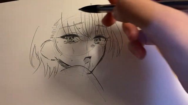 Ahegao face tutorial (simple) ^^ смотреть онлайн