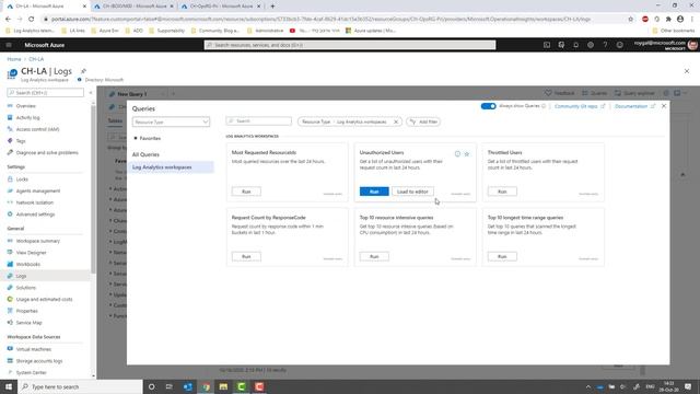 How to use the Log Analytics scope in Azure Monitor смотреть онлайн