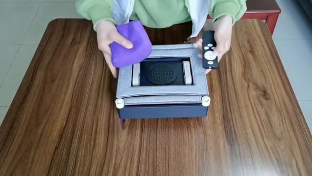Clean the working belts of WS-1080 Robot Window Cleaner смотреть онлайн