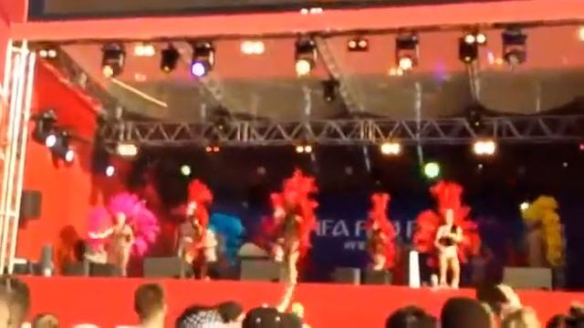 FIFA FAN FEST 2018 EL CARNAVAL Бразильская самба Театр танца Надежда смотреть онлайн
