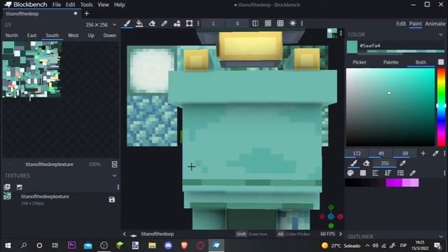 Titan of the Deep | Blockbench Timelapse | смотреть онлайн