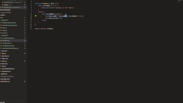 Error Boundary | React Js смотреть онлайн