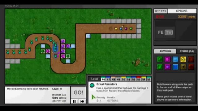 Flash Element TD 2 - Walkthrough смотреть онлайн