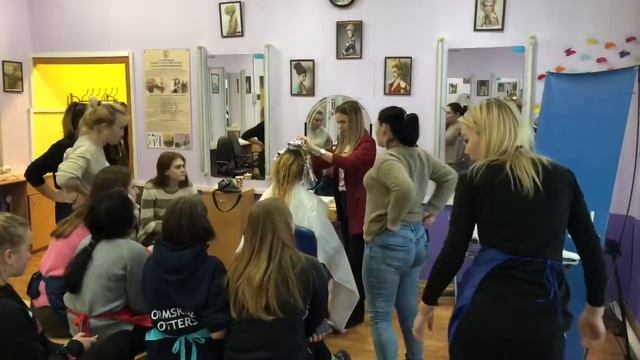 Мастер класс. Техника окрашивания Shatush