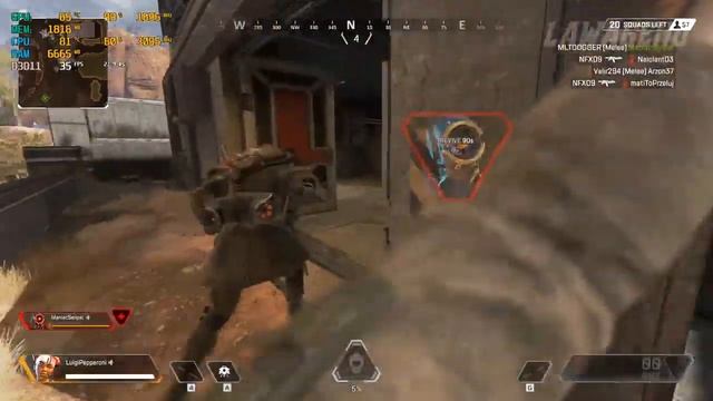 اختبار Apex Legends GTX 1050 FPS test HP Omen 15 i5 7300HQ смотреть онлайн