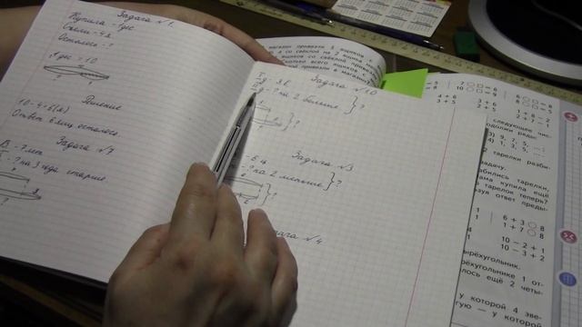 Учимся правильно делать схемы к задачам  (1-й класс, УМК Школа России).