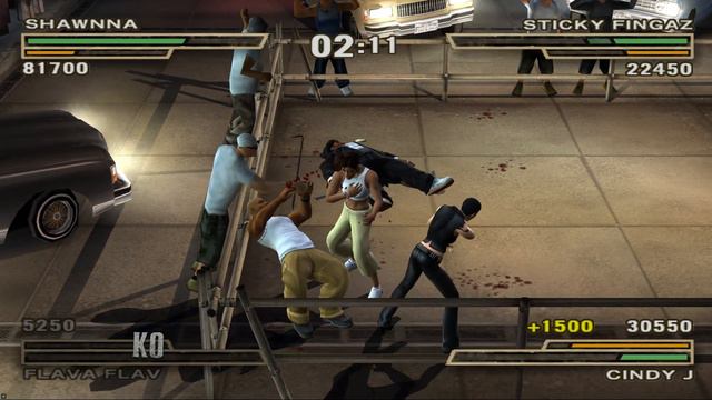 Mixed Female And Male Fights. Free-for-all Fights At The Chop Shop. Martial Arts, Kickboxing, Karat