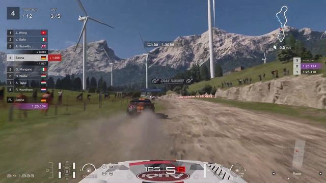 GT7 | Career | World Rally Challenge | Sardegna - Windmills | Audi Sport quattro S1 Pikes Peak смотреть онлайн