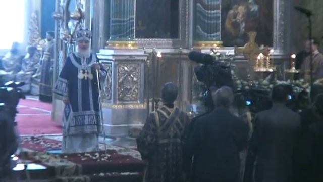 Патриарх Кирилл. Литургия в Казанском соборе 7 марта 2010 г