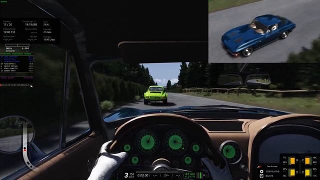 Assetto Corsa -Chevrolet Corvette C2- Nürburgring 1967 Gesamtstrecke смотреть онлайн