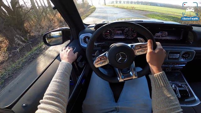 Mercedes AMG G Wagon G63 700HP MANHART POV Test Drive By AutoTopNL