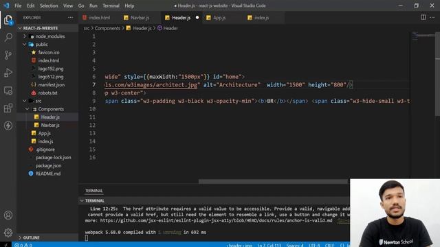 How to Convert Html Template to React JS App ?| Convert Html Website Into ReactJS App (हिंदी में ) смотреть онлайн