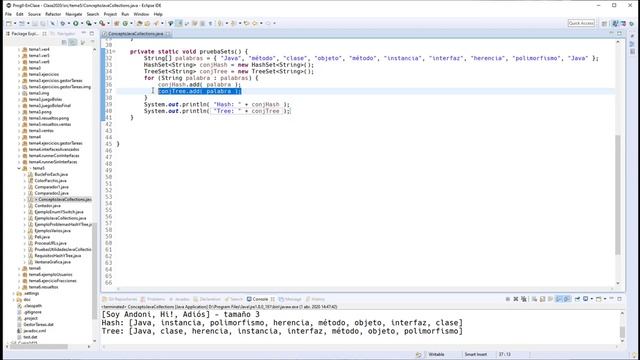 040506 Java Collections 2 HashSet y TreeSet смотреть онлайн