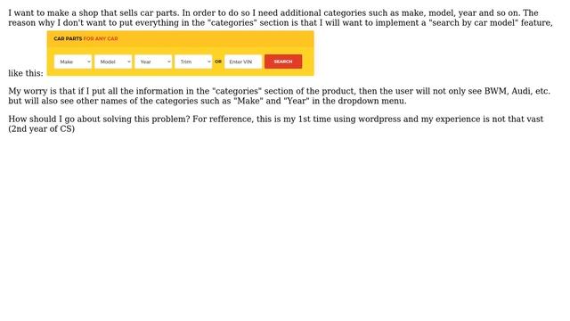 Wordpress: How can I add more "filters" to my products? (Categories, attributes, etc.)? смотреть онлайн