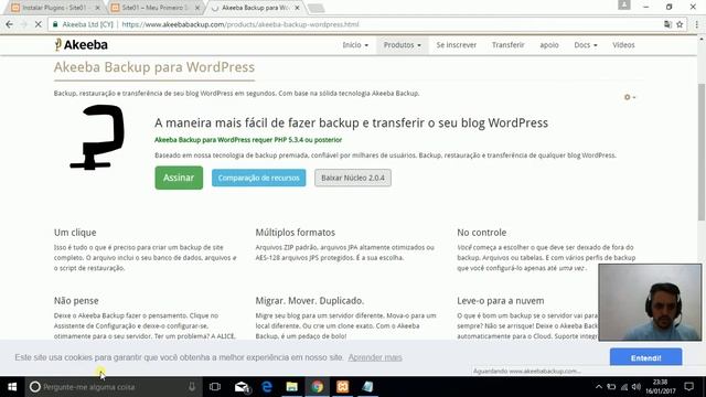 Criando meu Site WordPress 2017 Aula 04 смотреть онлайн
