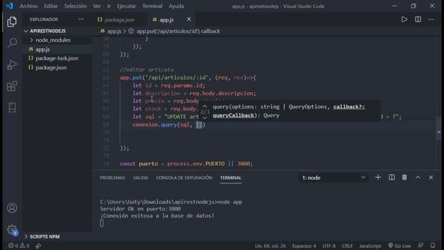 5/5 - Fin del curso - Crear, Editar y Eliminar - Uso de CORS (Api Restful con Node JS) смотреть онлайн