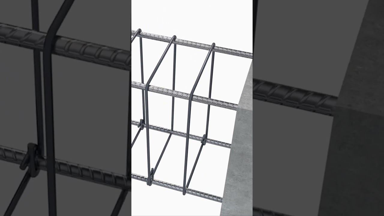 Без этого арматуру вырвет из бетона #стройка #строительство #железобетон #construction смотреть онлайн