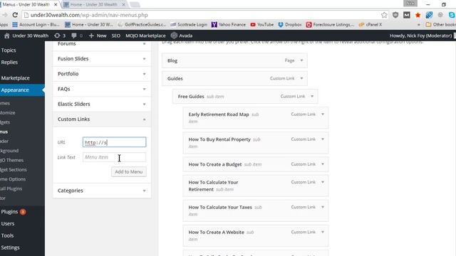 How to Create a Non Clickable Menu Title - WordPress Tutorial смотреть онлайн