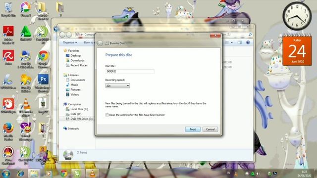 Cara burning CD, burning DVD, di Windows 7 смотреть онлайн