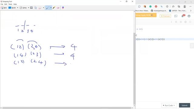 Leetcode 2160 Minimum Sum of Four Digit Number After Splitting Digits смотреть онлайн