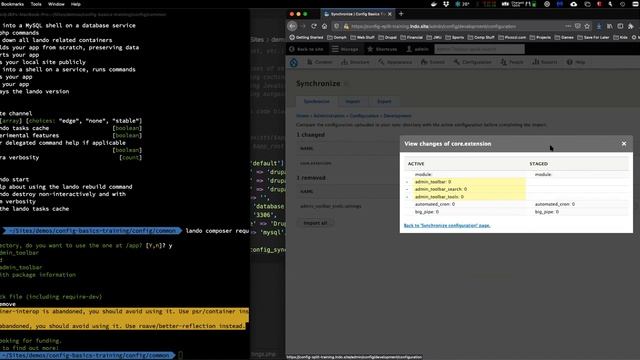 Configuration Management & Config Split смотреть онлайн
