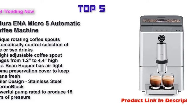 Best Super Automatic Espresso Machines 2022 смотреть онлайн