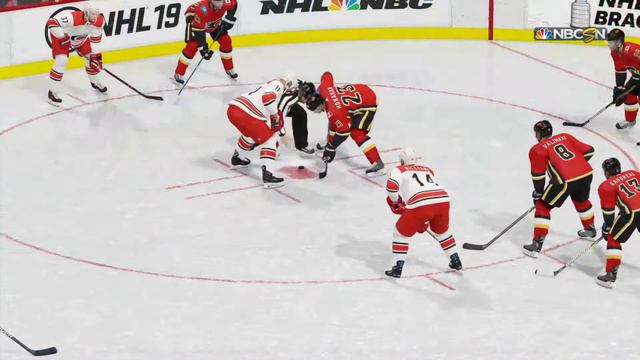 Carolina throw an incredibly beautiful puck .2019 National Hockey League смотреть онлайн