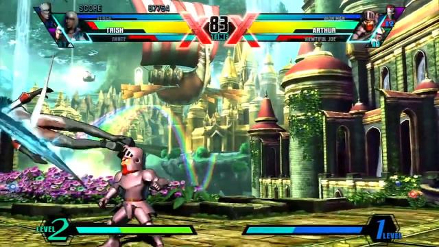 Ultimate Marvel VS Capcom 3 - Dante/Vergil/Trish - Very Hard Difficulty Playthrough