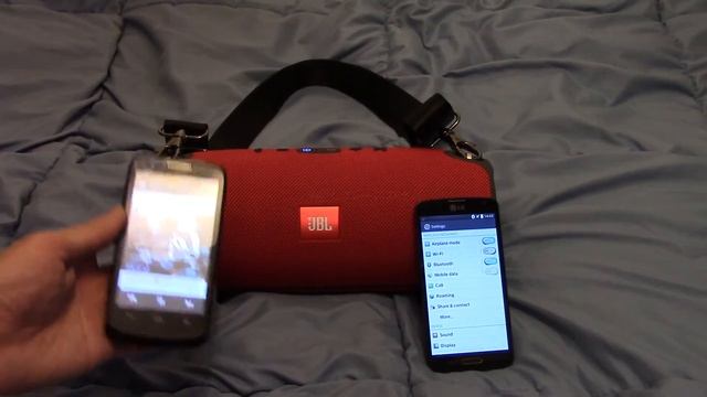 JBL Xtreme Bluetooth Speaker - Unboxing and Splash test in the shower! смотреть онлайн