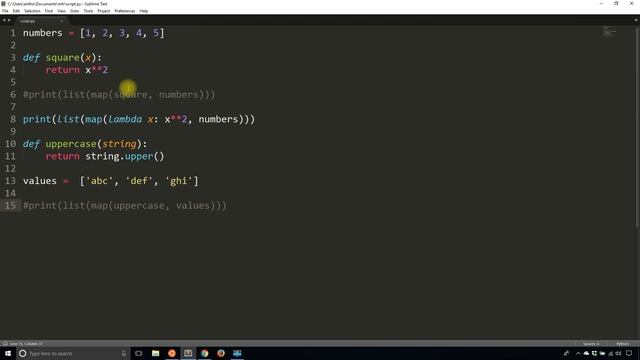 The Map, Filter, and Reduce Functions in Python смотреть онлайн