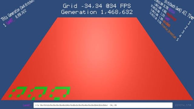 RLE in action - Twitch Plays Conway's Game of Life - Run, Length Encoded, Run! Edition смотреть онлайн