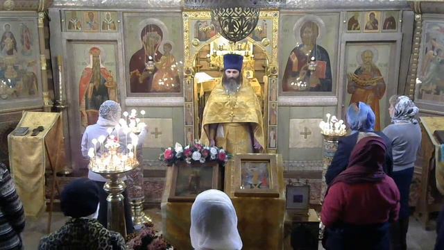 Проповедь на Литургии в Неделю 22-ю по Пятидесятнице. Вмч. Дими́трия Солу́нского. 08.11.2020г. смотреть онлайн