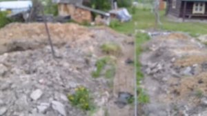 Свайно-ленточный фундамент. Отсыпка песчаной подушки. Доливка свай. День третий.