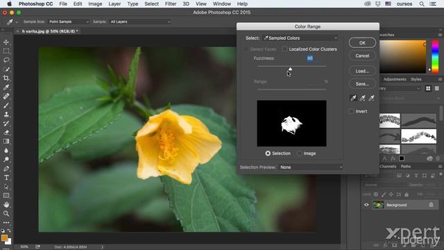 07-12 Usar la función Rango de color en Adobe Photoshop - Curso gratis. смотреть онлайн