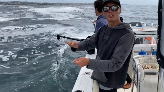 Рыбалка на Kingfish Сидней Австралия / Fishing Kingfish Sydney Australia