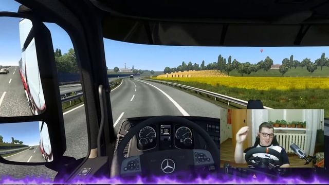 ETS 2 - ВЕРСИЯ ИГРЫ 1.43 - КОНВОЙ - КАТАЕМ НА РУЛЕ ARTPLAYS V-1200- Коробка передач ZSHIFTER смотреть онлайн