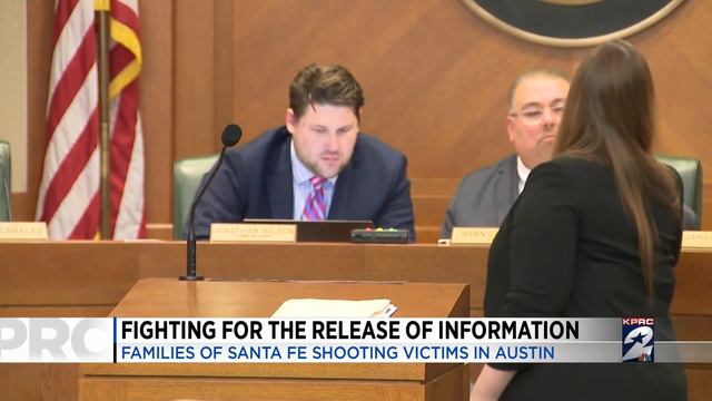 Families of Santa Fe shooting victims visit state capitol as they fight for the release of infor... смотреть онлайн