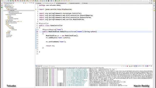 Web App using Spring Boot | Model Object смотреть онлайн