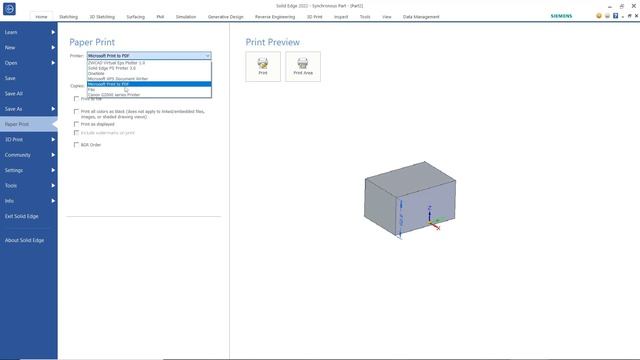 Solid Edge How To Convert To Pdf смотреть онлайн