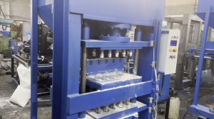 Гидравлический пресс для технопланктона на 16 изделий