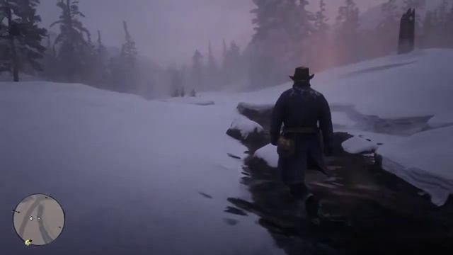 Red Dead Redepetion 2 - Gameplay Xbox One Fat (No Commetary) Free roam "Clima de neve" смотреть онлайн