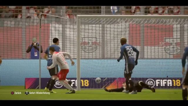 FIFA 18: RB Leipzig-Hamburg 4-1 //Werner-Party geht weiter// смотреть онлайн