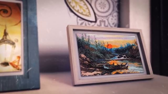 Вышивка крестиком в интерьере. Вариации на тему. /Марина Ковалёва смотреть онлайн